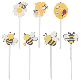 14 шт. деревянные украшения для торта, торт вставки карты