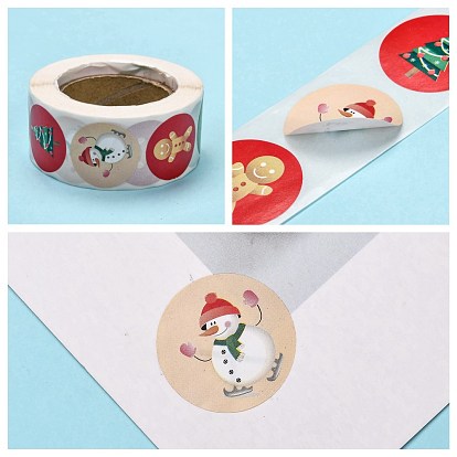 Self-Adhesive Paper Gift Tag Stickers, for Party, Decorative Presents