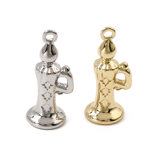 Brass Pendants, Mini Saxophone Charms