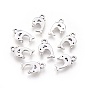 Tibetan Style Alloy Charms, Lead Free and Cadmium Free, 16mm long, 9mm wide, 2mm thick, hole: 2mm