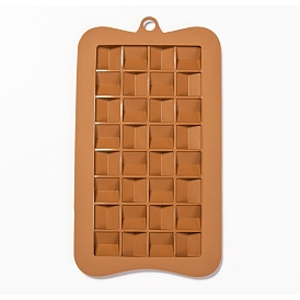 Chocolate Food Grade Silicone Molds, Rectangle with Triangle Pattern, Resin Casting Molds, Epoxy Resin Craft Making