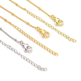 Круглые латунные ожерелья-цепочки для женщин