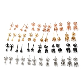 316 серьги-гвоздики из хирургической нержавеющей стали