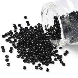 FGB Grade A Round Glass Seed Beads, Opaque Colours