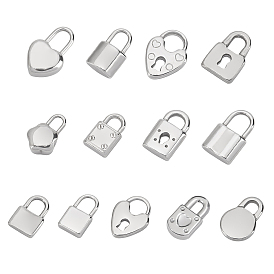 Pendentifs en acier inoxydable, verrouiller