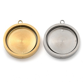 304 Настройки кабошон из нержавеющей стали кулон