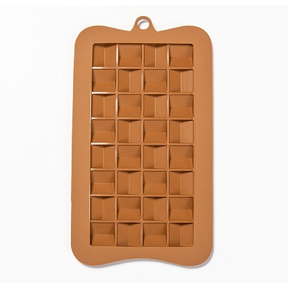 Chocolate Food Grade Silicone Molds, Rectangle with Triangle Pattern, Resin Casting Molds, Epoxy Resin Craft Making