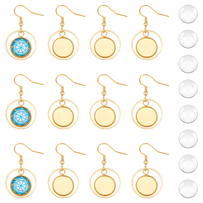 Сделай сам пустой купол 201 набор для изготовления подвесных сережек из нержавеющей стали