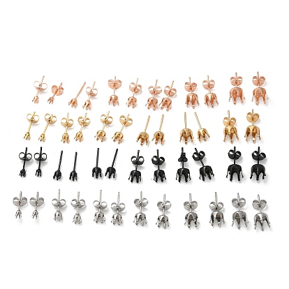 316 серьги-гвоздики из хирургической нержавеющей стали