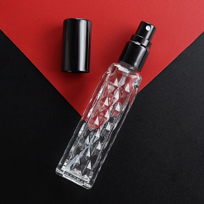 Refillable Glass Spray Empty Bottles, with Fine Mist Sprayer & Dust Cap, for Perfume, Essential Oil