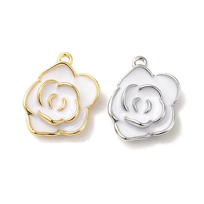 Латунь эмаль подвески, цветочный шарм