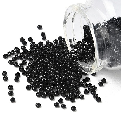 FGB Grade A Round Glass Seed Beads, Opaque Colours