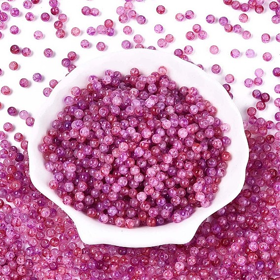 Краски для выпечки стеклянные бусины, круглые