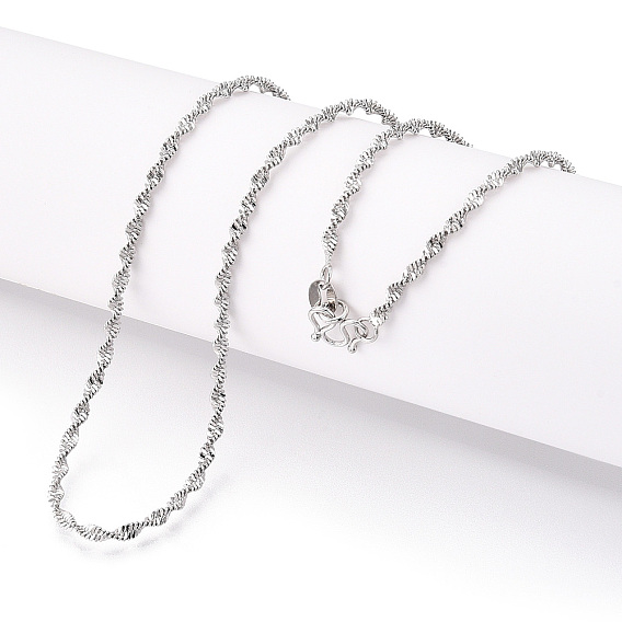 Латунные ожерелья-змеиные цепочки, с застежками м