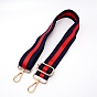 Sangle de sac en polyester, avec cuir PU et fermoirs en alliage, accessoires de remplacement de sac