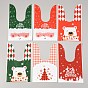 Christmas Theme Plastic Bags,  for Christmas Party Sweets Snack Gift Ornaments