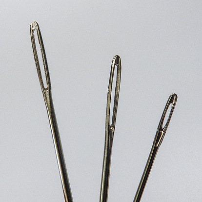 Knitting tools stainless steel blunt cross stitch needle suture needle wool thick head big hole needle bottle