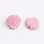 (Same Sku: MACR-Q157-M45)Craft Style Acrylic Beads, Ocean Style Beads, 10~15x6~11x4~5mm, Hole: 2mm, about 1400pcs/500g