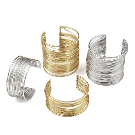 Весна 304 открытые браслеты из нержавеющей стали для женщин, без кадмия, без никеля и без свинца