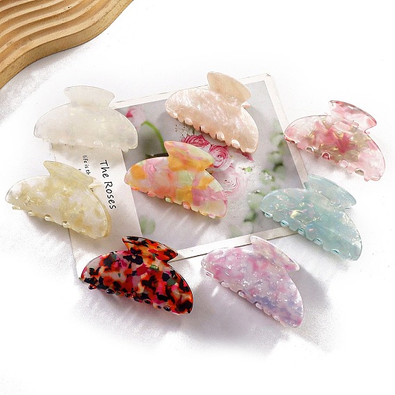 Акриловые заколки для волос на когтях, для женщин девушек