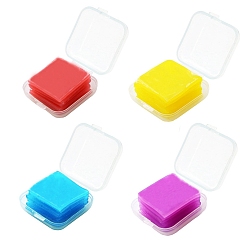 6Pcs Silicone Glue Clay, for Diamond Painting, Square