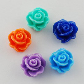 Resin Cabochons, Flower