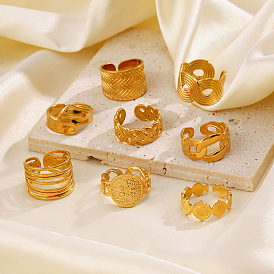 304 из нержавеющей стали манжеты кольца, золотые