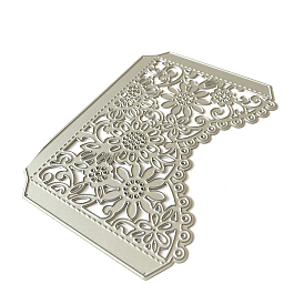 Daisy Invitation Card Carbon Steel Cutting Dies Stencils, for DIY Scrapbooking/Photo Album, Decorative Embossing DIY Paper Card