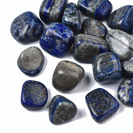 Lapis-lazuli perles naturelles, pierre tombée, pierres de guérison pour l'équilibrage des chakras, cristal thérapie, gemmes de remplissage de vase, pas de trous / non percés, nuggets