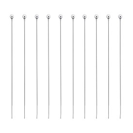 925 Sterling Silver Ball Head Pins