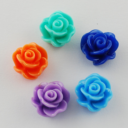 Resin Cabochons, Flower