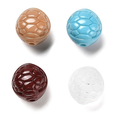 Акриловые бусины, Панцирь черепахи