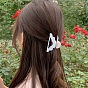 Accessoires pour cheveux inspirés de la nature : pinces à cheveux en acrylique et épingles à cheveux en forme de mâchoire de requin pour un style estival