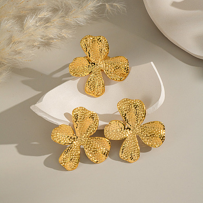 Кольца-манжеты из нержавеющей стали с текстурой в виде цветка