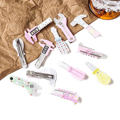 Симпатичная заколка для волос из акрила со стразами