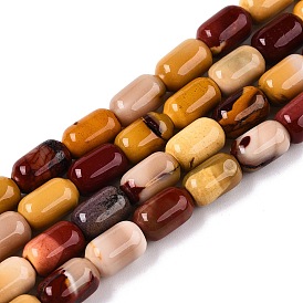 Natural Mookaite Beads Strands, Column