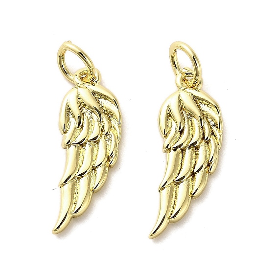 Латунные подвески, крыло, долговечный, без кадмия и без свинца, стойки покрытие, с целью перехода в кольце