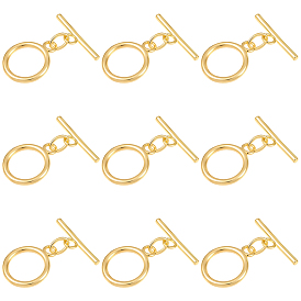 15 комплекты латунных застежек-тоглов, кольцо