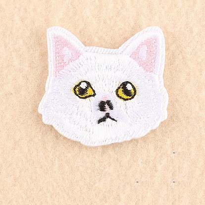 Computerized Embroidery Cloth Iron on/Sew on Patches, Costume Accessories, Appliques, Cat