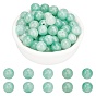 Natürliche myanmarische Jade / burmesische Jade-Perlenstränge, Runde