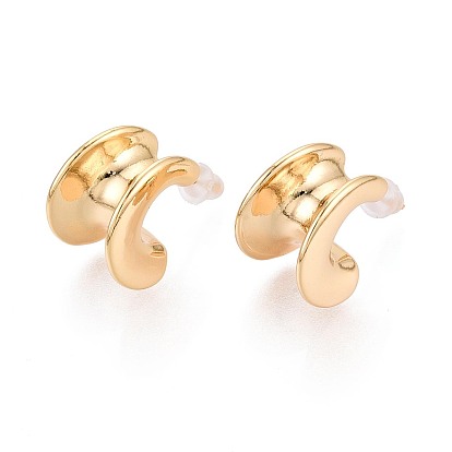 Латунь серьги, c-образный, без никеля 