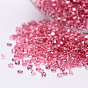 Grade AAA Faceted Diamond Glass Pointed Back Rhinestone Cabochons, 2mm, about 14400pcs/bag