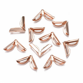 Книга скрапбукинга альбом папки меню железа угловые протекторы, 16x16x4.5 мм