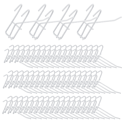 60шт. железная вешалка, настенный крючок для одежды, для шляпы шарф сумка для хранения ванной