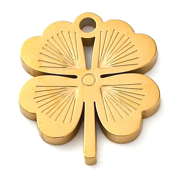 304 прелести нержавеющей стали, клевер очарование, ионное покрытие (ip)