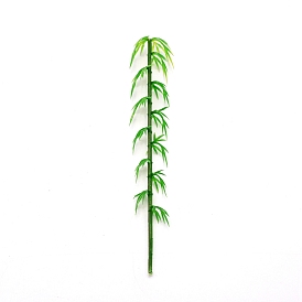 Мини-витрина из бамбука, Эмуляция бамбука для украшения микроландшафта бонсай, аксессуары