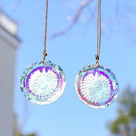 Sun Glass Hanging Suncatchers, for Home Window Garden Decorations