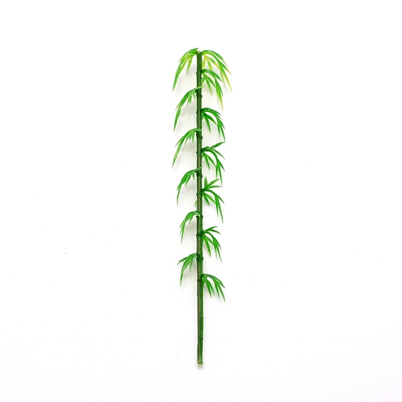 Мини-витрина из бамбука, Эмуляция бамбука для украшения микроландшафта бонсай, аксессуары