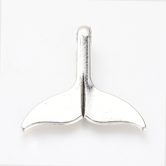 Сплавочные подвески тибетского стиля, Китовый хвост, без кадмия и без свинца