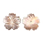 Natural Sea Shell Beads, Sakura Flower